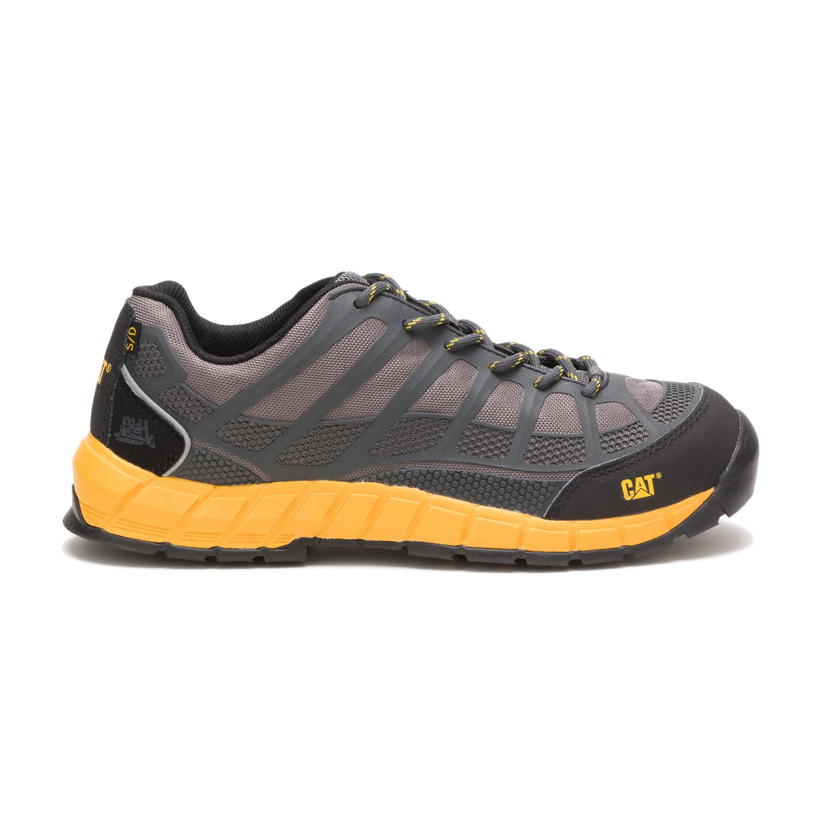 Caterpillar Streamline Composite Toe Philippines - Mens Trainers - Dark Grey 57392QSJO